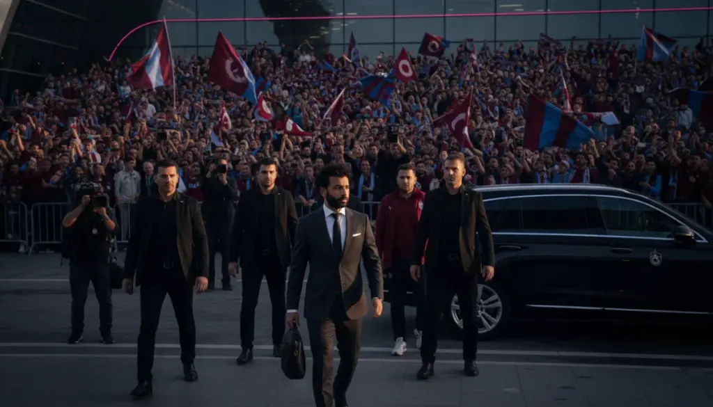 Bordo Mavili Devrim: Mohamed Salah Türkiye’ye Ayak Bastı